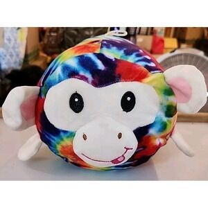 Fiesta Mona Tie Die Monkey Plush 11 In
